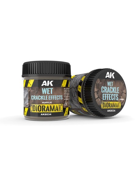 WET CRACKLE EFFECTS - 100ml (Acrylic)
