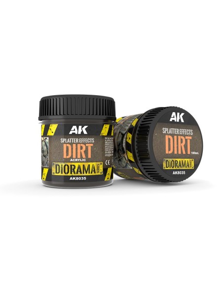 SPLATTER EFFECTS DIRT - 100ml (Acrylic)