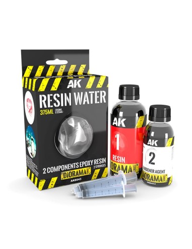 RESIN WATER 2-COMPONENTS EPOXY RESIN - 375ml