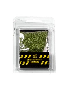 BIRCH LIGHT GREEN LEAVES - 28 mm. 1/72 (Bag 7 gr.)