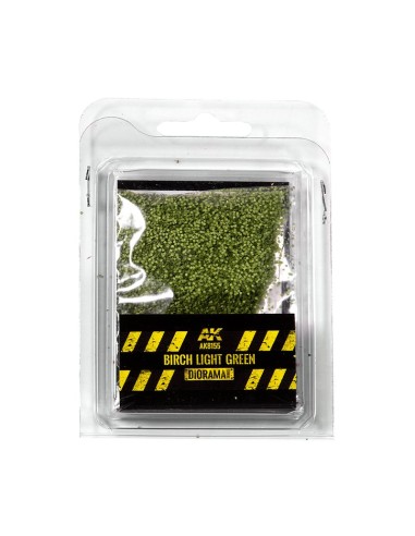 BIRCH LIGHT GREEN LEAVES - 28 mm. 1/72 (Bag 7 gr.)