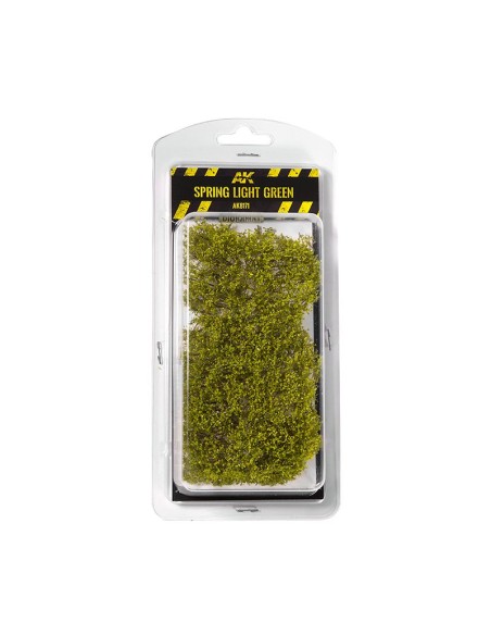 SPRING LIGHT GREEN SHRUBBERIES