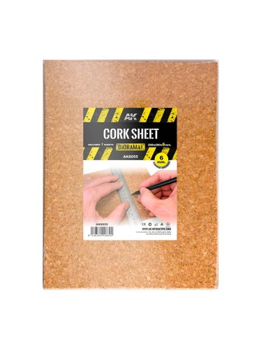 CORK SHEETS - COARSE GRAINED  LAMINAS CORCHO -...