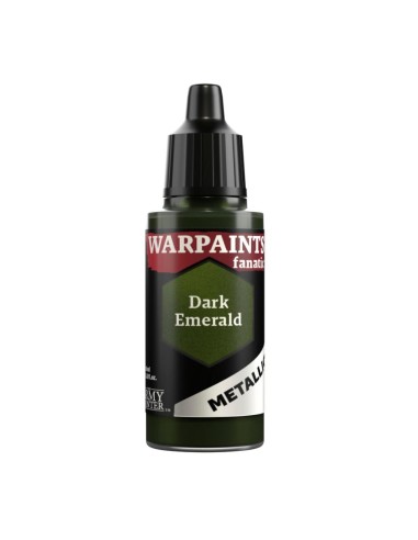 WARPAINTS FANATIC METALLIC: DARK EMERALD
