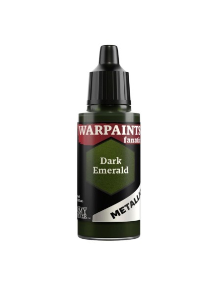 WARPAINTS FANATIC METALLIC: DARK EMERALD