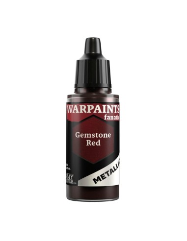 WARPAINTS FANATIC METALLIC: GEMSTONE RED