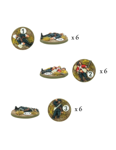 Black Powder Epic Battles: Zulu! - British Army Casualty Markers