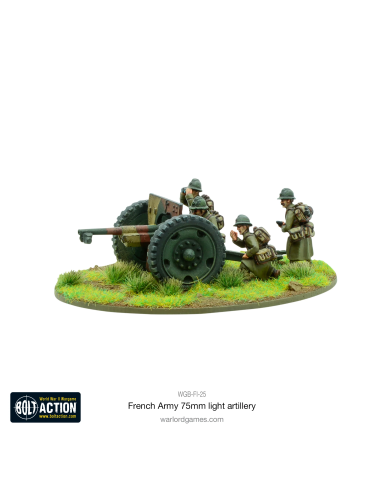 French Army 75mm Light Artillery