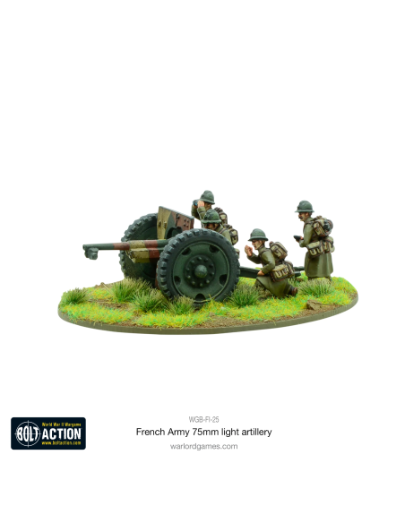 French Army 75mm Light Artillery