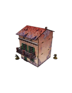 Pre-Painted WW2 Italy Balcony House