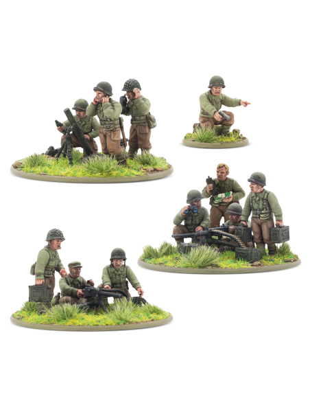 US Army Heavy Weapons Platoon (plastic)
