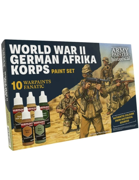 Warpaints Fanatic: WWII German Afrika Korps Paint Set