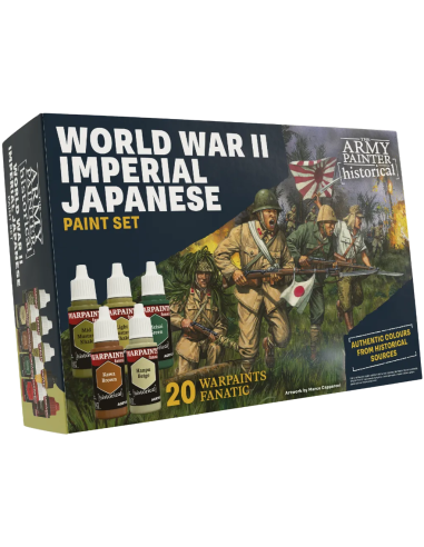 Warpaints Fanatic: WWII Imperial Japanese Paint Set