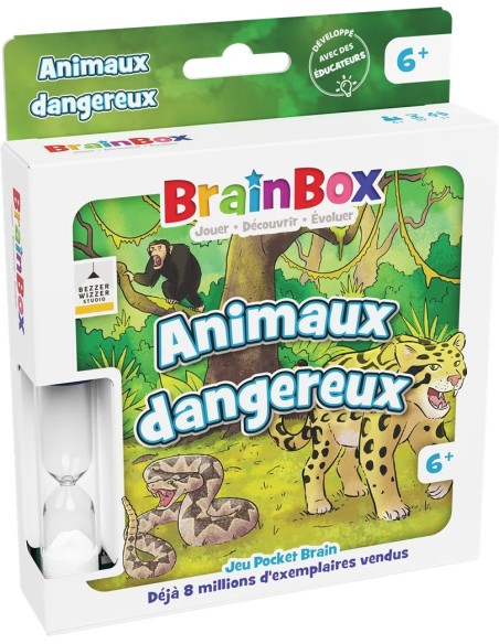 BrainBox Pocket : Animaux Dangereux
