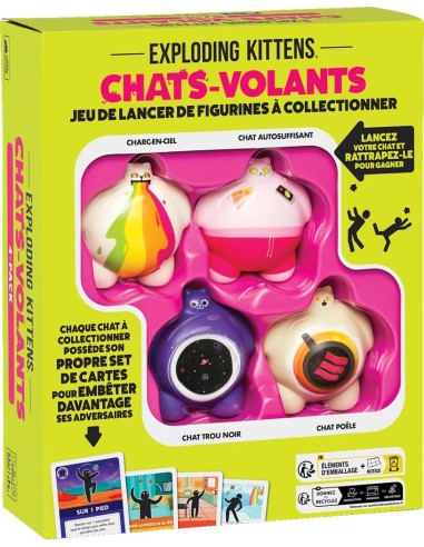 Chats-volants 4-pack