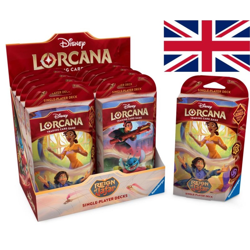 DISNEY - Lorcana - Trading Cards Boite de 8 Starters Chapitre 8 - EN