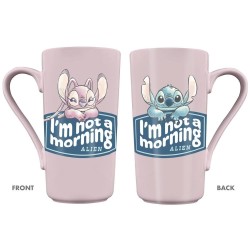 STITCH & ANGEL - I'm not a Morning Alien - Mug Latte 470ml