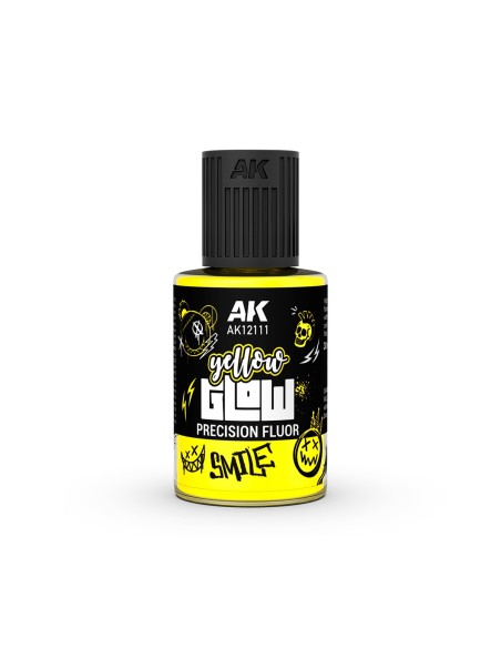 AK Interactive Yellow Glow Precision Fluor 30 ml