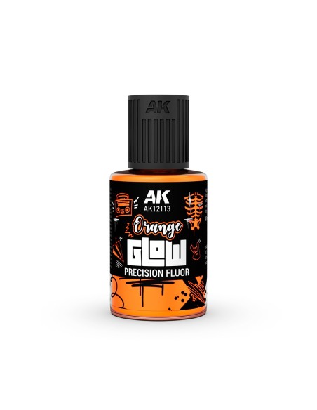 AK Interactive Orange Glow Precision Fluor 30 ml