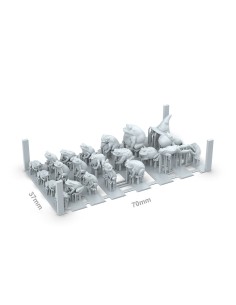 AK Interactive Frogs AK Basing Bits 2