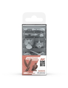AK Interactive Birds AK Basing Bits