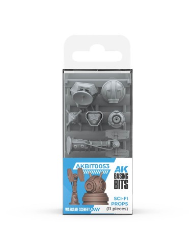 AK Interactive Sci-Fi Props AK Basing Bits