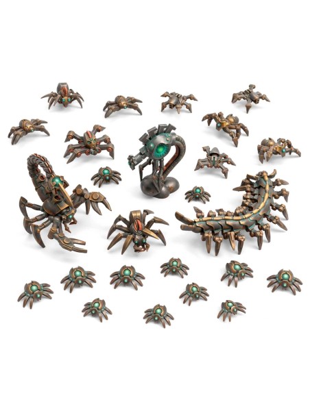 Green Stuff World Nuée Arachnides Cybernétiques 1:48