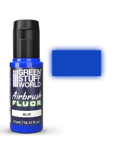 Green Stuff World Peinture Aérographe Fluorescente BLEU