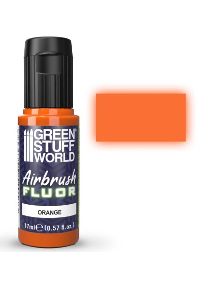 Green Stuff World Peinture Aérographe Fluorescente ORANGE