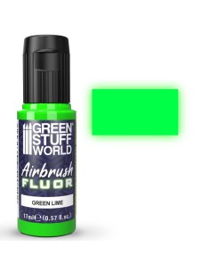 Green Stuff World Peinture Aérographe Fluorescente Vert Citron