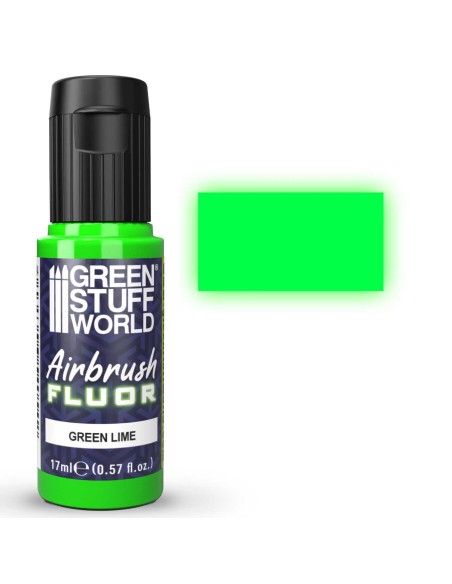 Green Stuff World Peinture Aérographe Fluorescente Vert Citron