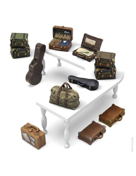 Green Stuff World Valises de voyage 1:35