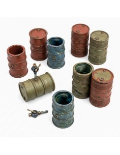 Green Stuff World Barils Métalliques 1:35