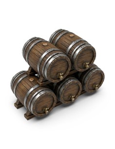 Green Stuff World Barils en bois empilables 1:35