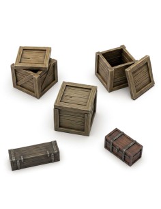 Green Stuff World Coffres en bois 1:35