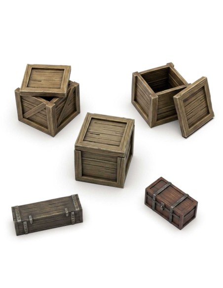 Green Stuff World Coffres en bois 1:35