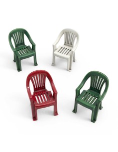 Green Stuff World Chaises en plastique 1:35