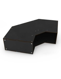Green Stuff World Module d’angle de rangement empilable vide - Noir