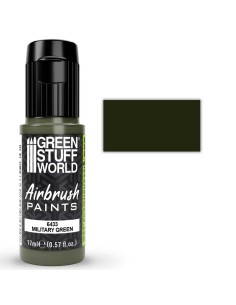 Green Stuff World Peinture aerographe MILITARY GREEN