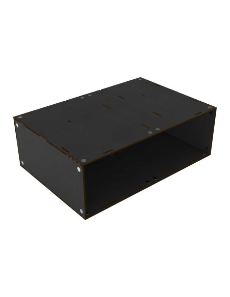 Green Stuff World Module de rangement empilable Noir - vide