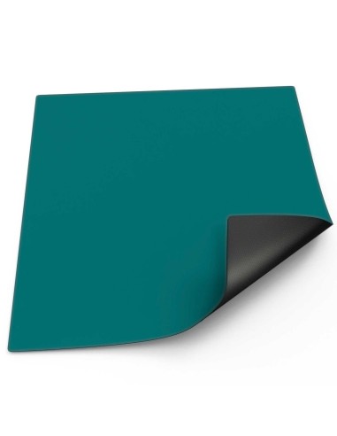 Green Stuff World Tapis de jeu de société en néoprène 120x120cm Turquoise
