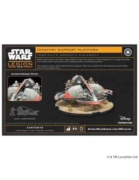 Star Wars Legion : Plateforme de Soutien d’Infanterie (SWQ97)