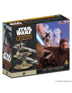 Star Wars Legion : Général Jedi sur BARC Speeder (SWQ141)