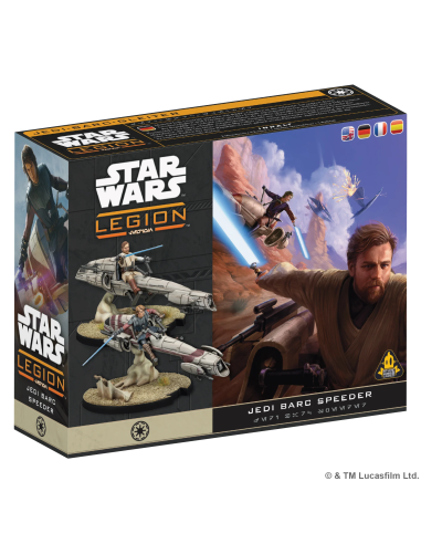 Star Wars Legion : Général Jedi sur BARC Speeder (SWQ141)