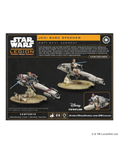 Star Wars Legion : Général Jedi sur BARC Speeder (SWQ141) 2