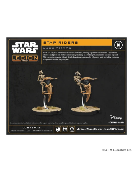 Star Wars Legion : Pilotes de STAP (SWQ66)