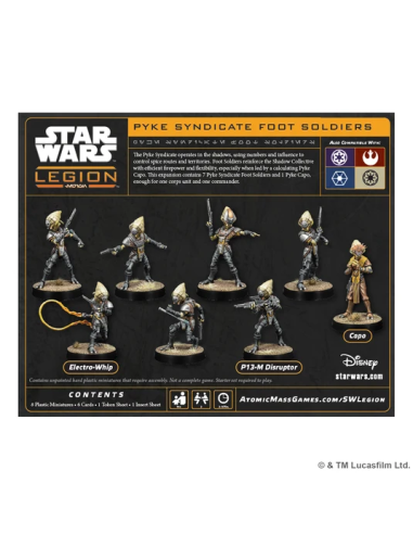 Star Wars Legion : Soldats du Syndicat Pyke (SWQ70)