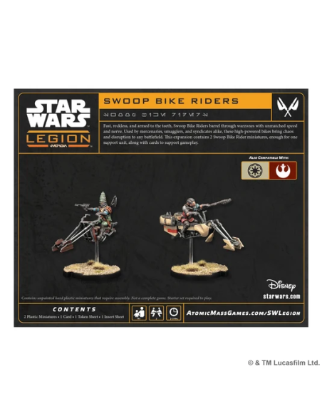 Star Wars Legion : Pilotes de Swoop Bikes (SWQ238)