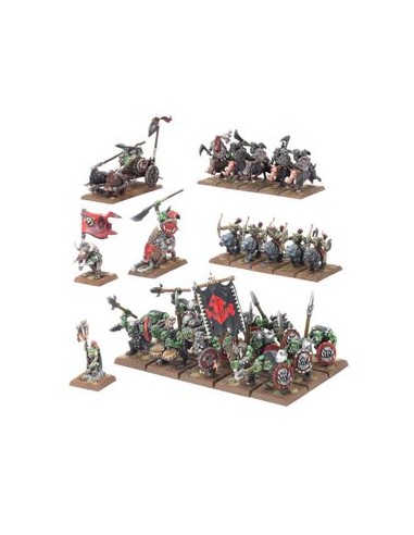Tribus des Orques & Gobelins : Armée de Colonne...