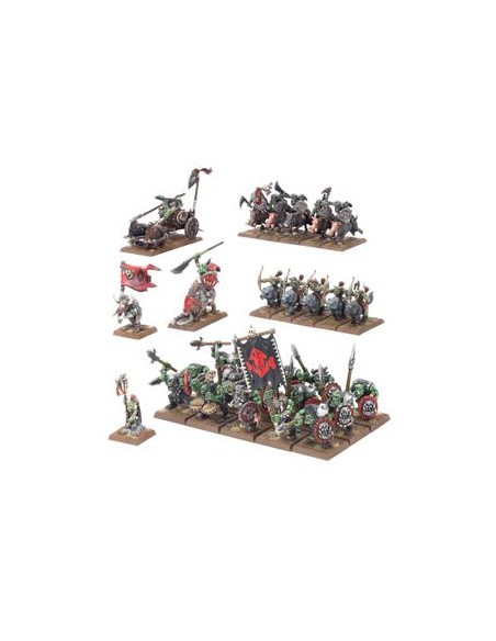 Tribus des Orques & Gobelins : Armée de Colonne de Bataille